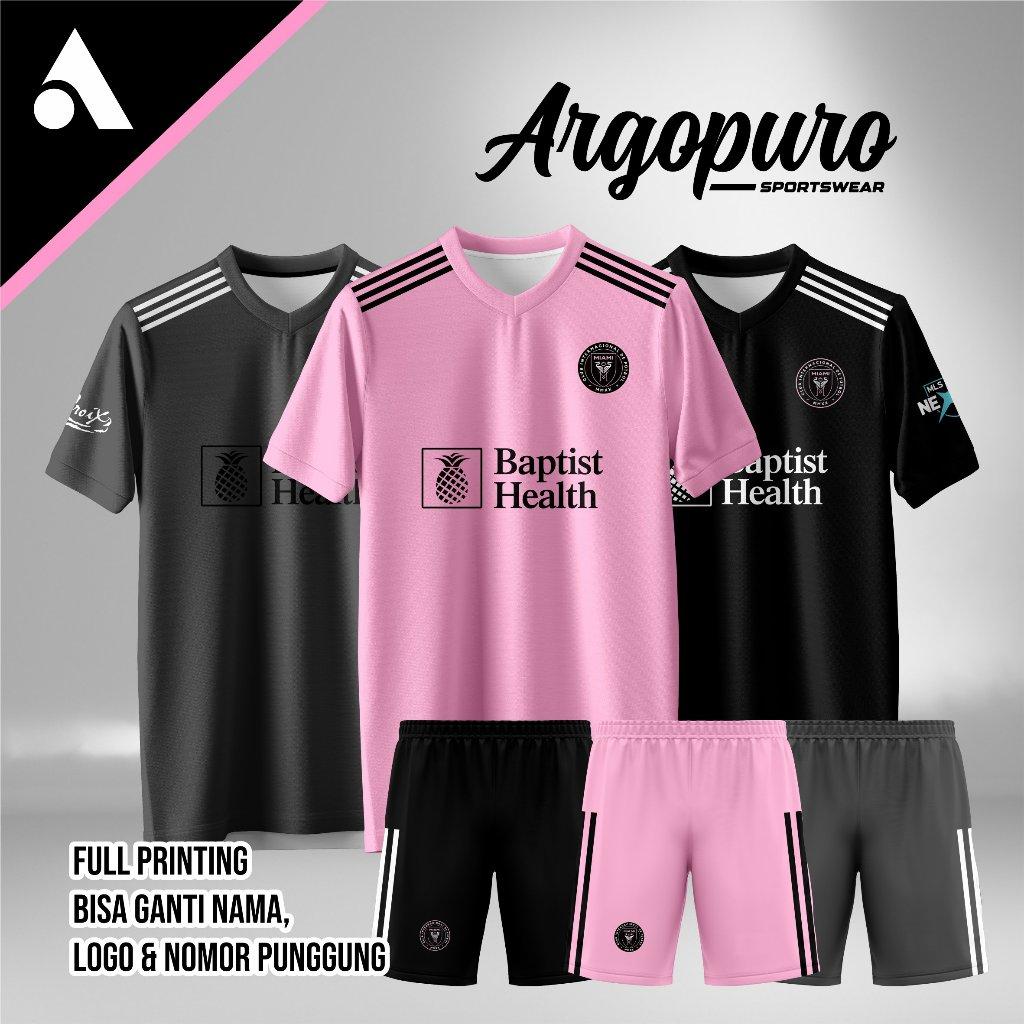 Jersey Inter Miami Terbaru 2025 Full Printing Bisa Custom Nama dan Nomer
