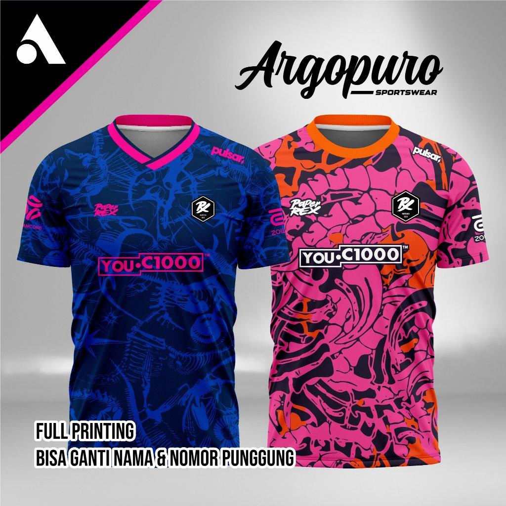 PRX Jersey Paper Rex Terbaru 2025 2026 Baju Kaos Game Esports Full Printing