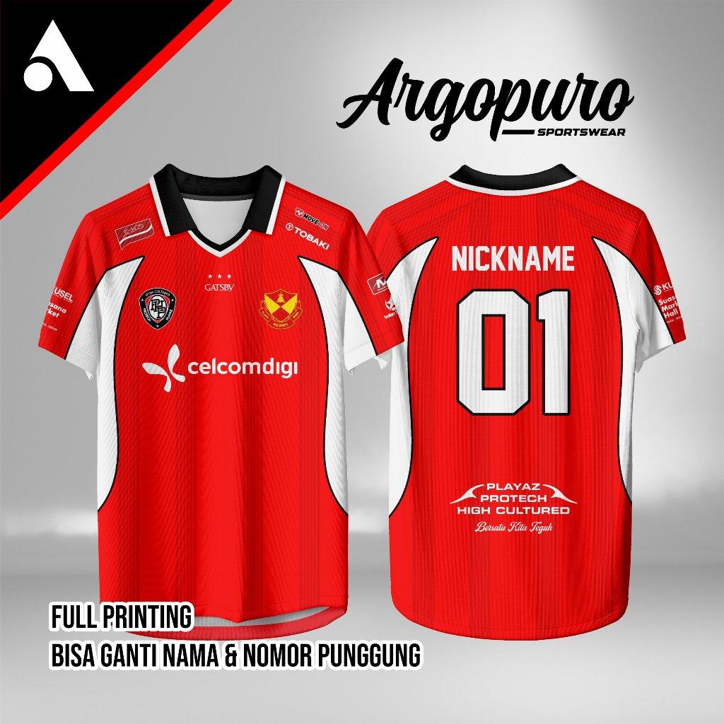 SRG Jersey Selangor Red Giants Baju Kaos Game M7 Championship Terbaru 2026
