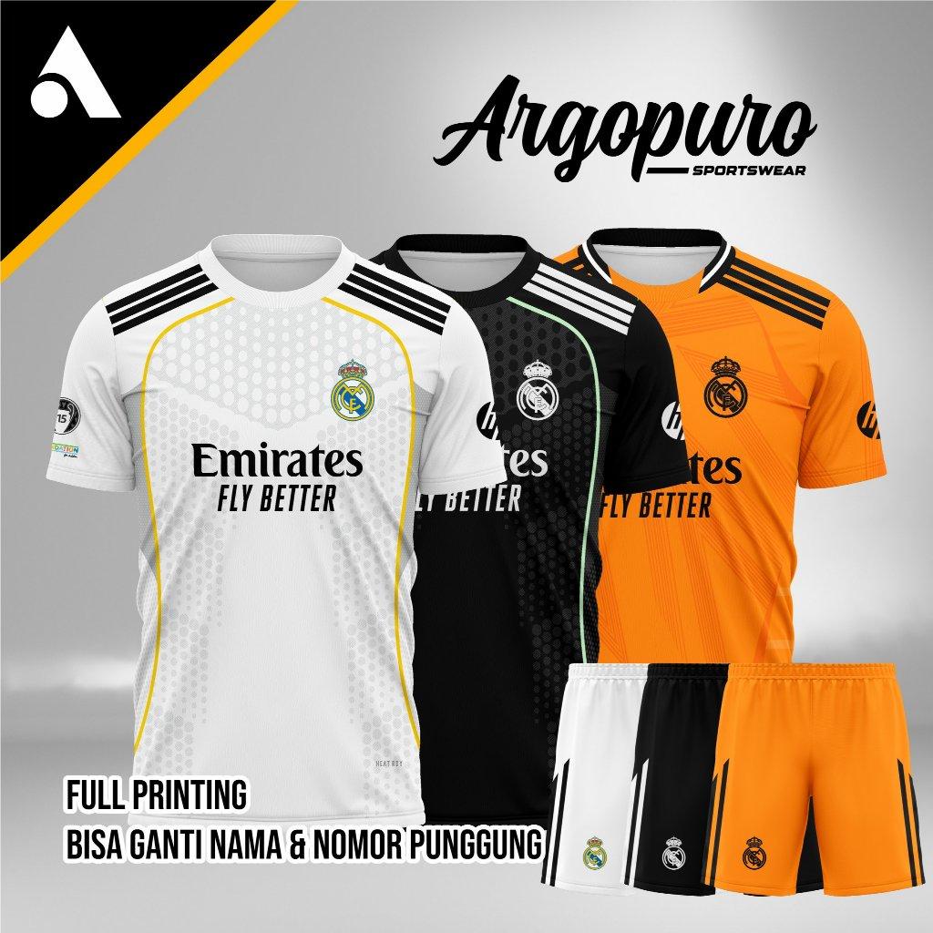 Jersey Real Madrid 2026 Home Away Terbaru Free Nama dan Nomer