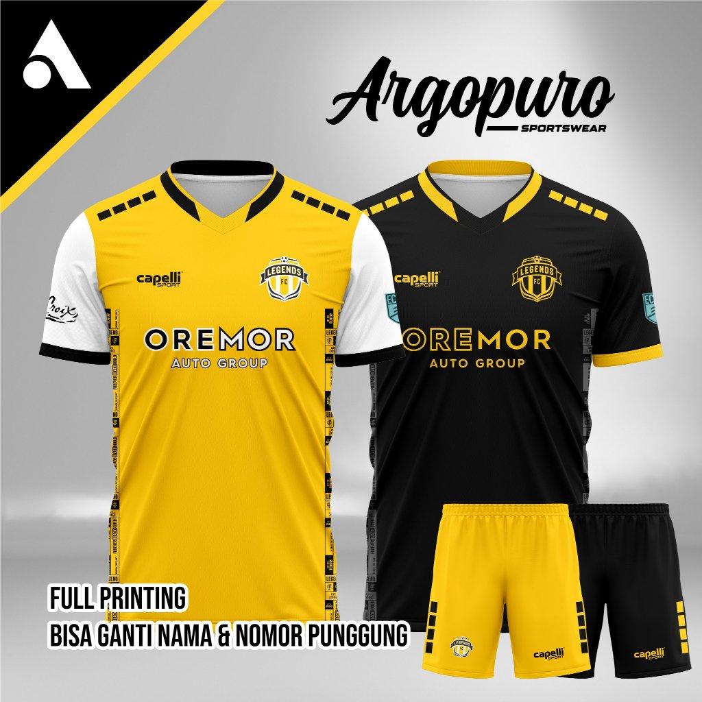Jersey Legends FC 2026 Deleon Noah Baju Kaos Sepakbola Futsal Free Nama Nomer Full Printing