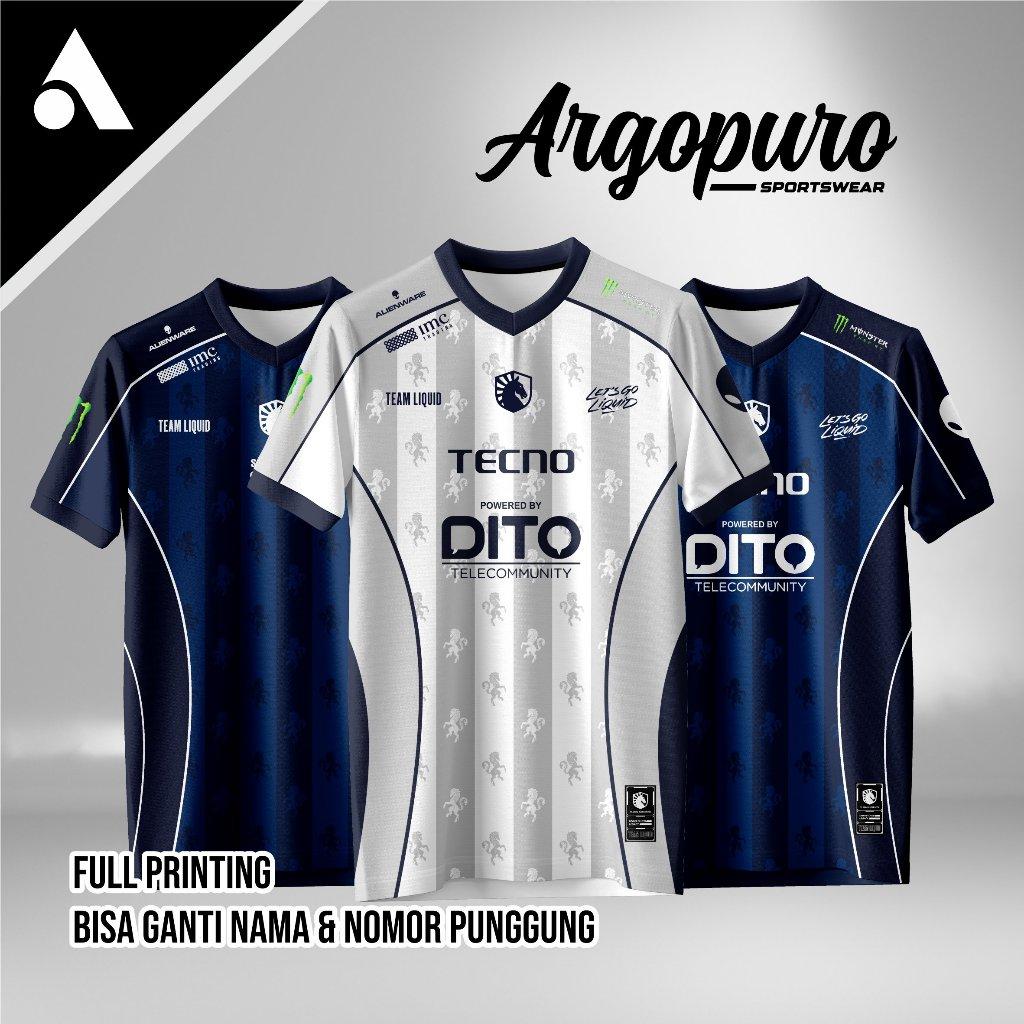 Jersey Team Liquid ID PH baju Kaos Game Terbaru 2026 Free Nickname