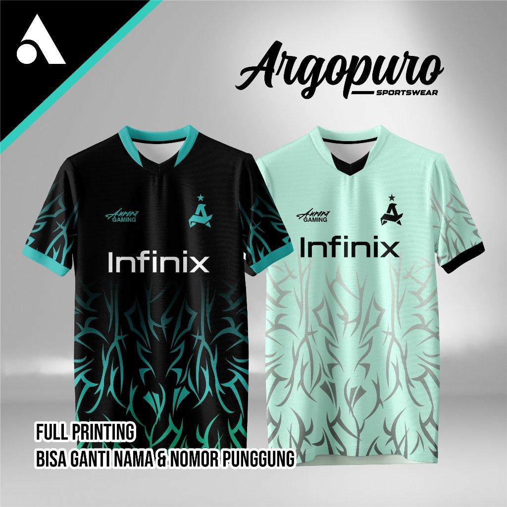 Aurora Jersey Terbaru Baju Kaos Game Esport 2026 Free Nickname